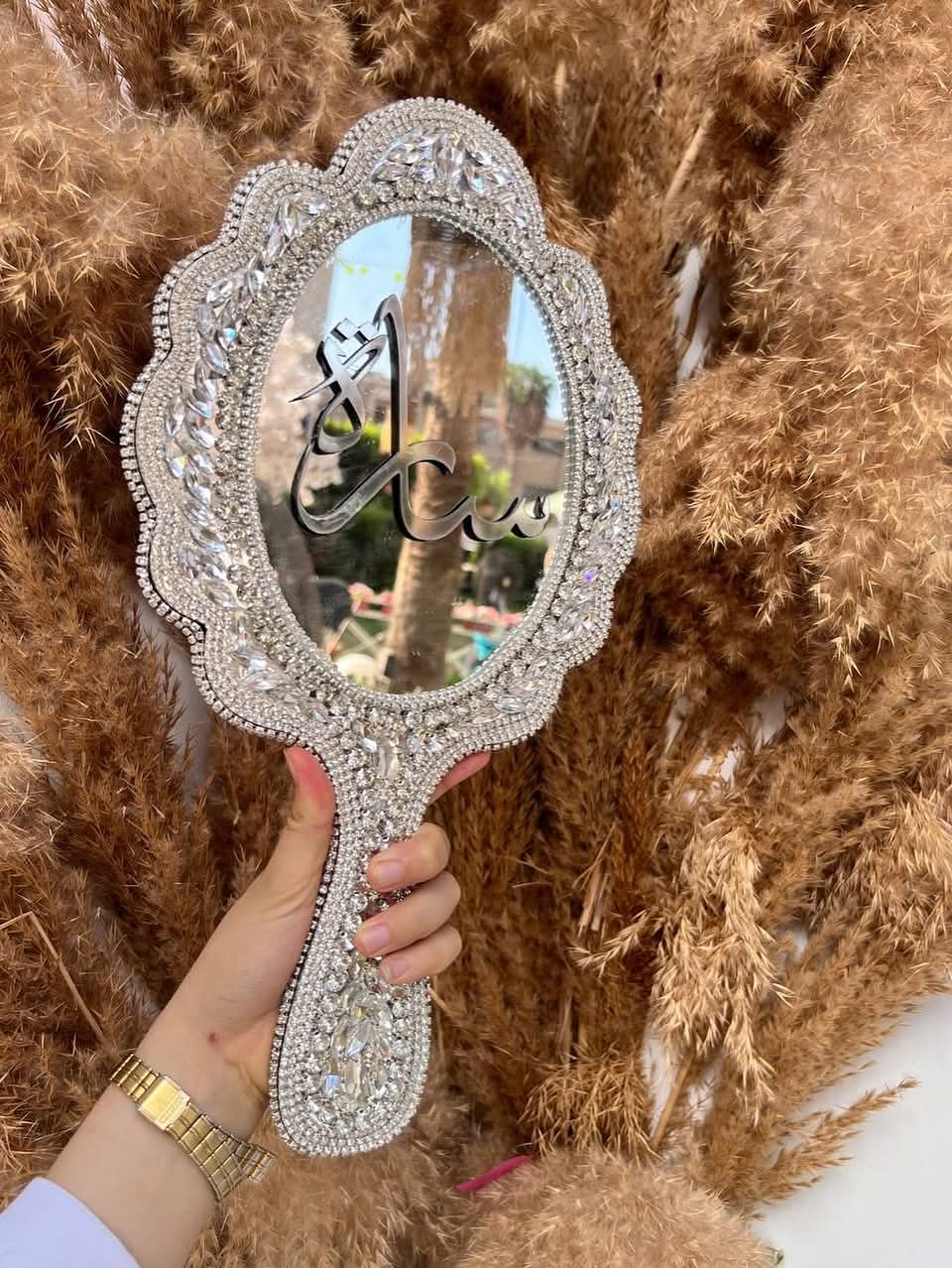 💎مراية كريستال فاخرة